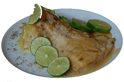 pescado con limon